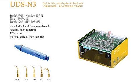 WOODPECKER Ultrasonic Piezo Built-in Scaler Scaling Endo Function UDS N3